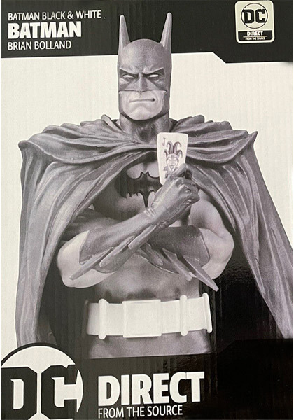 McFarlane Toys DC Direct Batman Black & White Batman by Brian Bolland 1:10 Scale Resin Statue